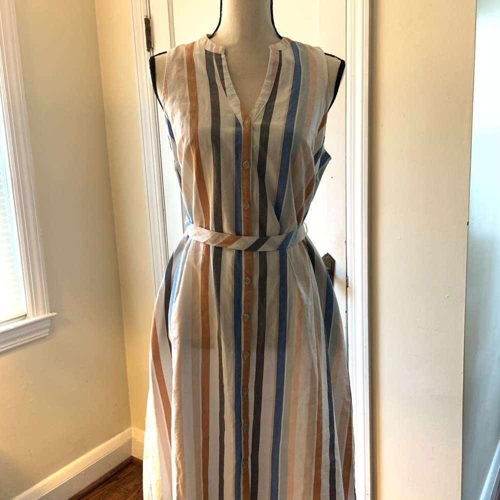 NWT A New Day sleeveless striped dress